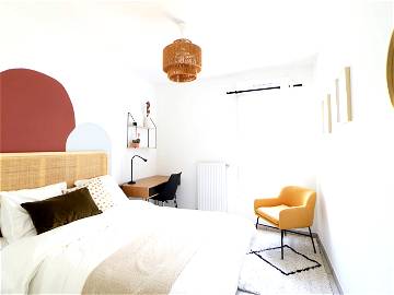 Roomlala | Chambre De 12 M² à Louer Tout équipée Près De Lyon - LYO36