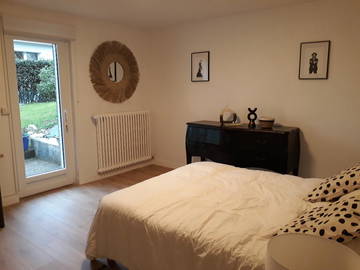 Chambre chez l'habitant à louer à Saint-Cyr-Sur-Loire - photo 1 : chambre-1