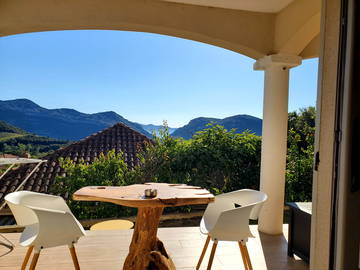 Chambre chez l'habitant à louer à Pancheraccia - photo 1 : balcon-1