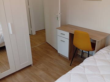 Wohngemeinschaft à louer à Amiens - Schlafzimmer-10
