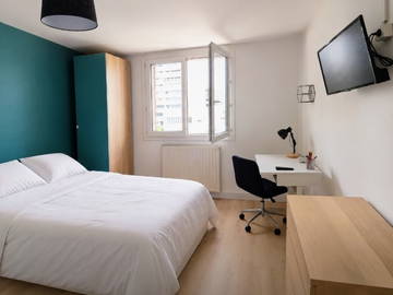 Colocation à louer à Grenoble - photo 1 : chambre-1