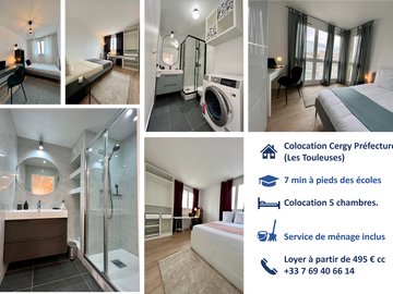 Chambre À Louer Cergy 469259-1