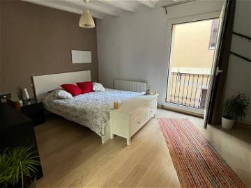 Roomlala | Chambre Double 25m2 - Accès Terrasse - Plein centre Bcn