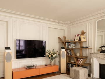 Chambre chez l'habitant à louer à Paris - photo 2 : salon-2