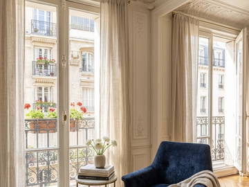 Chambre chez l'habitant à louer à Paris - photo 3 : salon-3