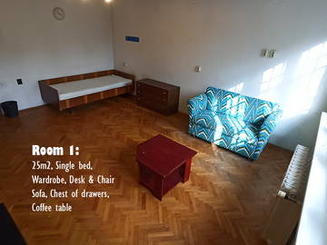 Chambre chez l'habitant à louer à Sofia - photo 4 : chambre-4