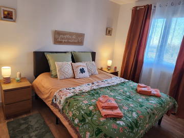 Gästezimmer zur Miete in Plélan-Le-Grand - Foto 1 : Schlafzimmer-1