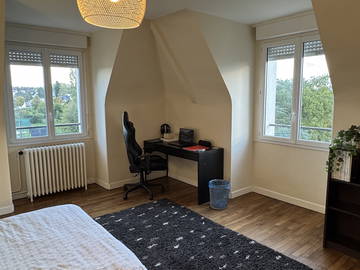 Chambre chez l'habitant à louer à Villers-Bocage - photo 1 : chambre-1