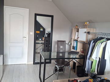 Unterkunft beim Gastgeber zur Miete in Laigné-Saint-Gervais - Foto 4 : Schlafzimmer-4