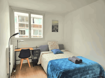 Chambre F en colocation douillette, meublée face à l'UPEC Créteil