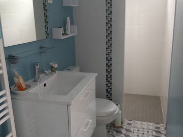Chambre d'hôte à louer à Le Mans - photo 2 : salle de bain-2