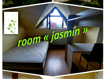 Roomlala | Chambre #Jasmin Calme Et Lumineuse Louvain-la-neuve