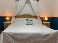 Le BLEUET Kamer 2 eenpersoonsbedden vormen 1 tweepersoonsbed 160x20