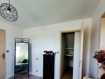 Unterkunft beim Gastgeber zur Miete in Rennes - Foto 3 : Schlafzimmer-3