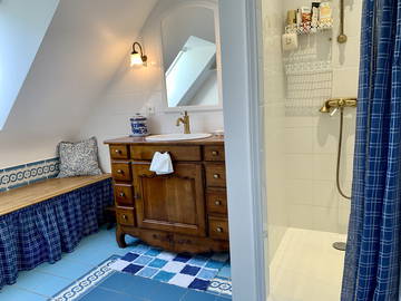 Chambre chez l'habitant à louer à Vezin-Le-Coquet - photo 3 : salle de bain-3
