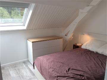 Roomlala | Chambre Mansardée 2 - Colocation Dans Un écrin De Verdure