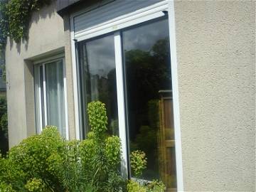 Chambre chez l'habitant à louer à Saint-Jacques-De-La-Lande - photo 3 : jardin-3
