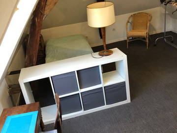 Unterkunft beim Gastgeber zur Miete in Reims - Foto 1 : Schlafzimmer-1
