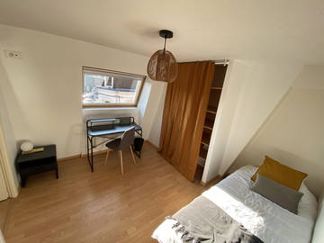Colocation à louer à Croix - photo 6 : chambre-6