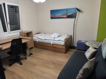 Chambre chez l'habitant à louer à Remaufens - photo 2 : chambre-2