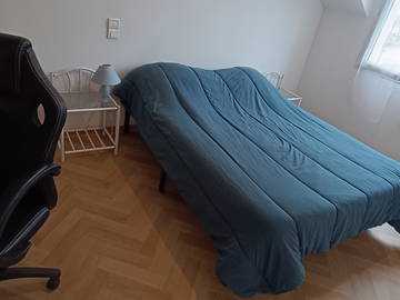 Unterkunft beim Gastgeber zur Miete in Nantes - Foto 6 : Schlafzimmer-6