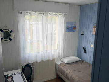 Chambre chez l'habitant à louer à Carpiquet - photo 2 : chambre-2