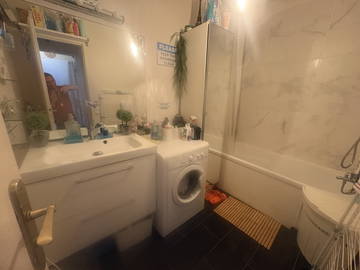 Chambre chez l'habitant à louer à Paris - photo 6 : salle de bain-6