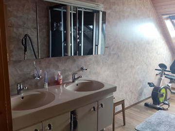 Quarto em casa do anfitrião para alugar em Les Montets - fotografia 10 : casa de banho-10