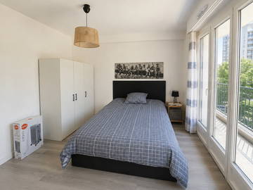 Chambre chez l'habitant à louer à Rennes - photo 1 : chambre-1