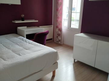 Unterkunft beim Gastgeber zur Miete in Chaumontel - Foto 5 : Schlafzimmer-5