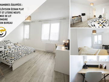 Roomlala | 📍 Chambre meublée en colocation dispo