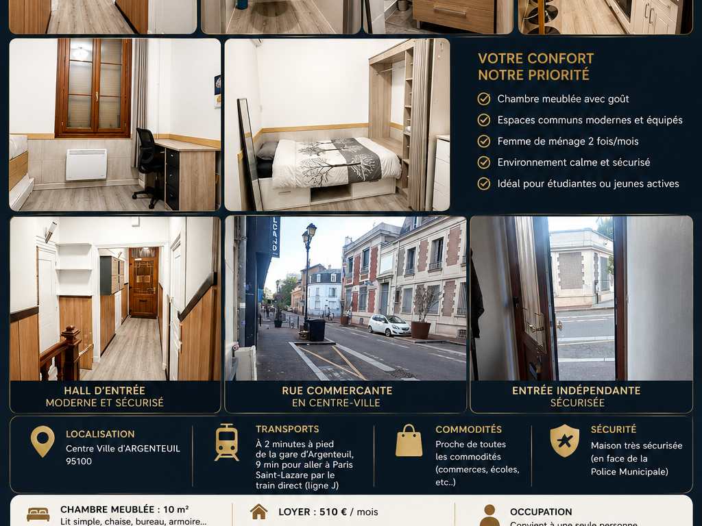 Gedeelde Woning Argenteuil 668101-1