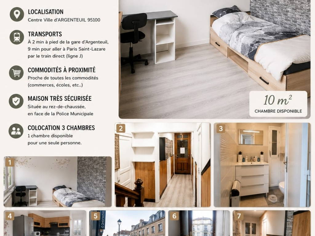 Colocation Argenteuil 665997-1