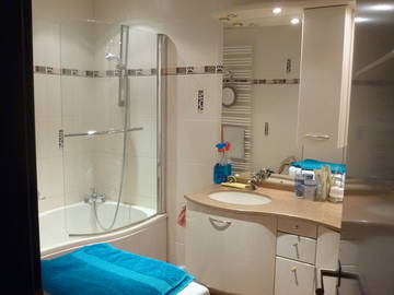 Chambre chez l'habitant à louer à Reims - photo 7 : salle de bain-7