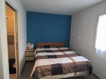 Unterkunft beim Gastgeber zur Miete in Serpaize - Foto 1 : Schlafzimmer-1