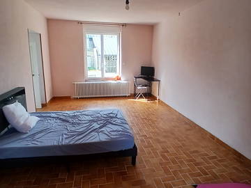Chambre chez l'habitant à louer à Baguer-Morvan - photo 1 : chambre-1