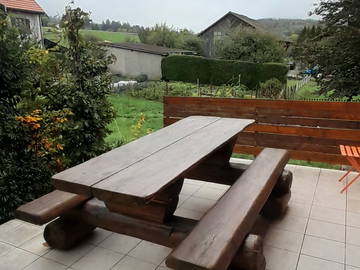 Chambre chez l'habitant à louer à Nods - photo 1 : balcon-1