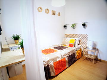 Roomlala | CHAMBRE PRIVÉE À MADRID. CHAMBRE 4. PRÈS DE L'UNIVERSITÉ