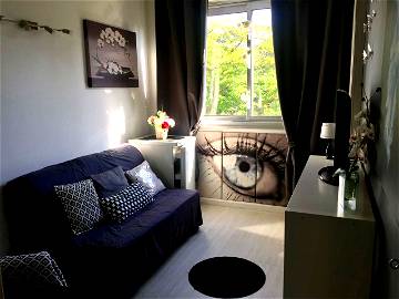 Roomlala | Chambre privée, cosy avec lit 2 places
