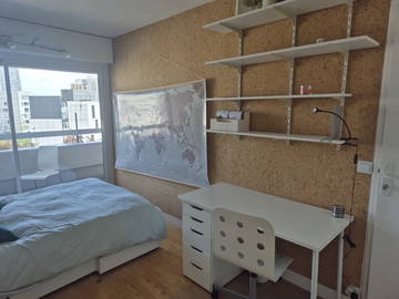 Chambre chez l'habitant à louer à Paris - photo 14 : chambre-14