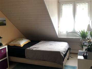 Roomlala | Chambre Privée  Toute équipée Avec Accès Salle De Bain à Par