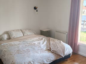 Koninklike slaapkamer op die platteland