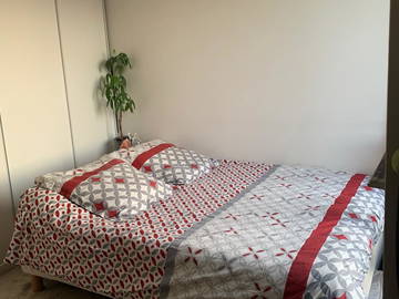Unterkunft beim Gastgeber zur Miete in Asnières-Sur-Seine - Foto 5 : Schlafzimmer-5