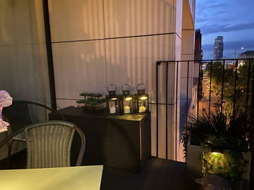 Chambre chez l'habitant à louer à Molenbeek-Saint-Jean - photo 10 : balcon-10
