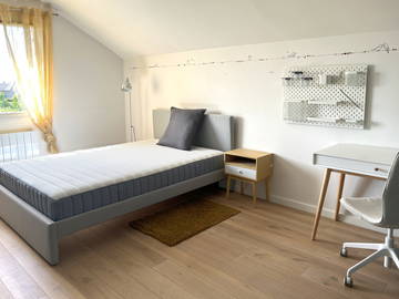 Chambre chez l'habitant à louer à Cessy - photo 1 : chambre-1