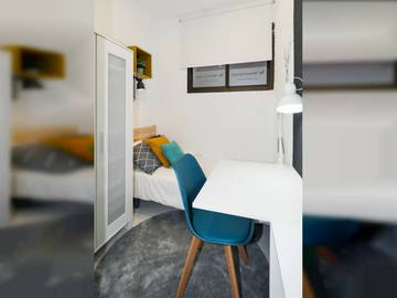 Roomlala | Chambre Simple Avec Salle De Bain Privée à Gracia (RH20-R4).