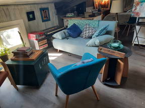Sala estudio 56m2