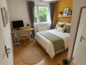Chambre chez l'habitant à louer à Saint-Jean-De-Gonville - photo 3 : chambre-3