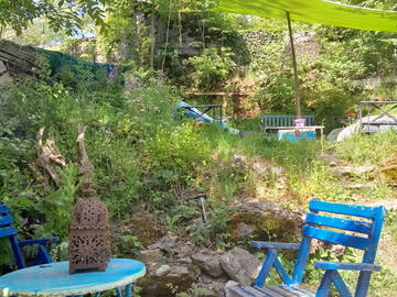 Chambre d'hôte à louer à Nages - jardin-6