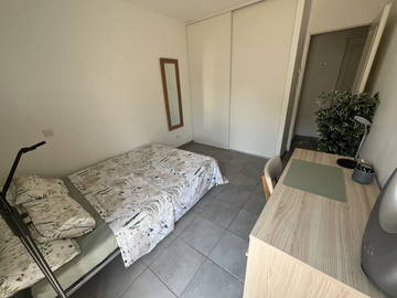 Chambre chez l'habitant à louer à Bouillargues - photo 2 : chambre-2